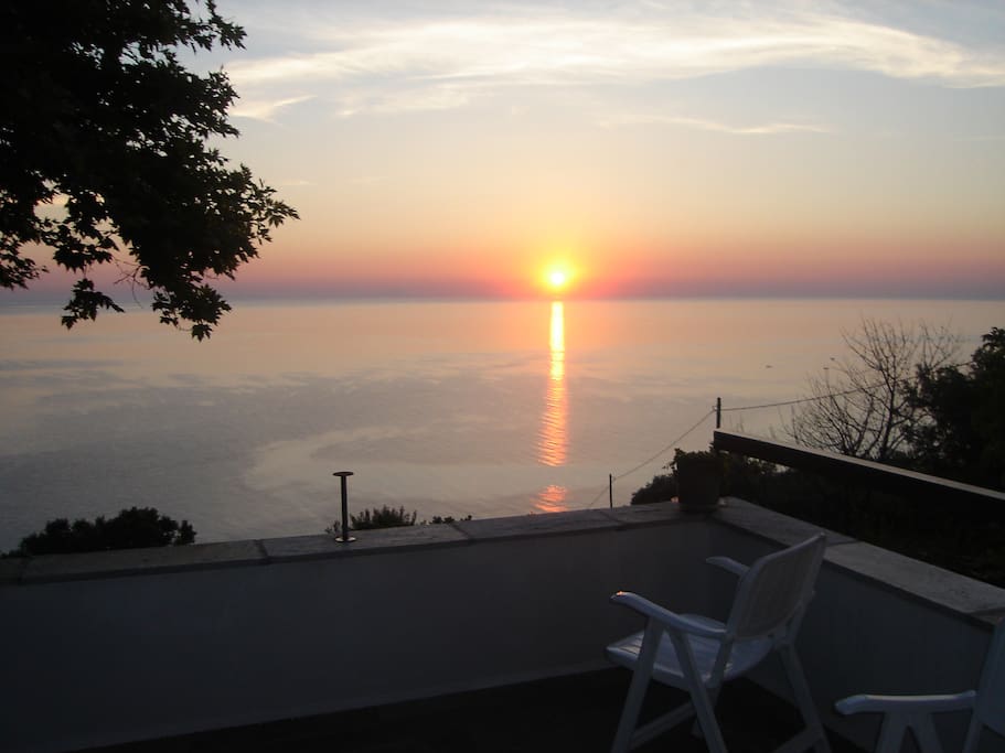 Early morning sunrise