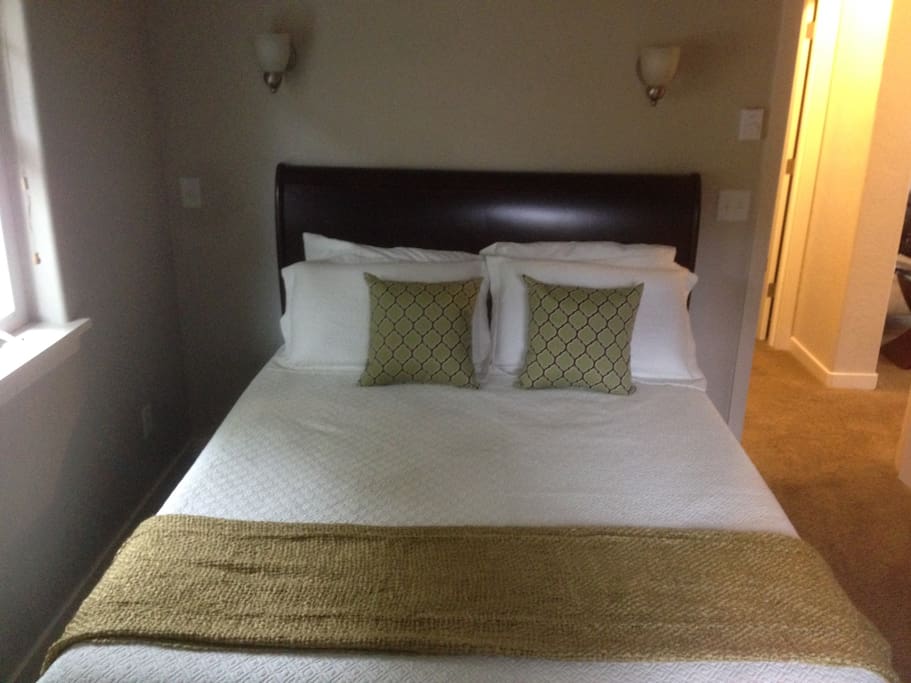 One Queen Size Bed