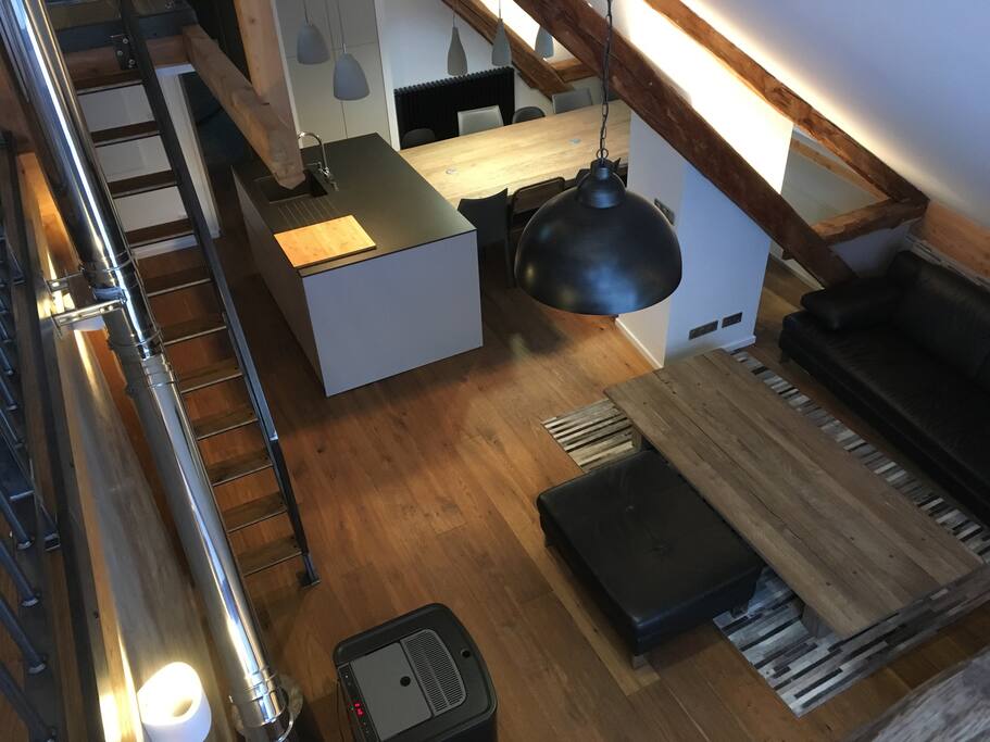 Vue de la mezzanine