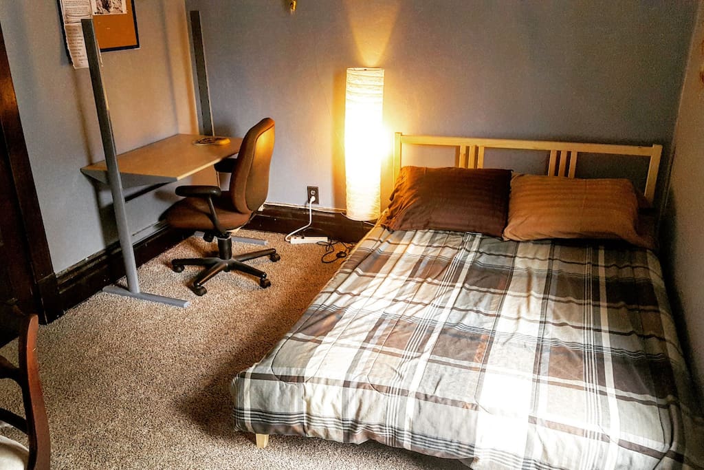 Room to sleep and work