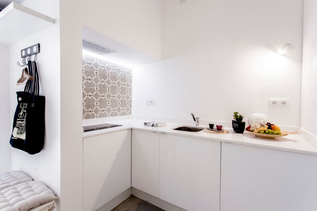 Fully equipped kitchen