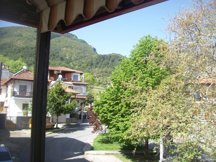 View to the mountain