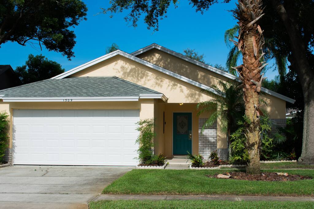 Two car garage