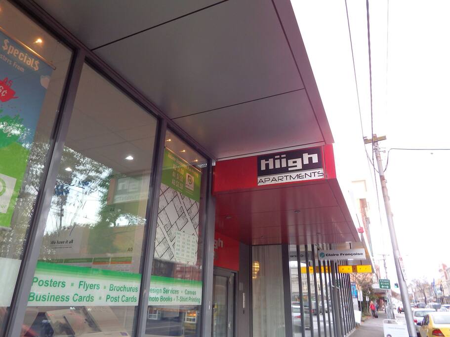 Conveniently located near corner of High and Chapel street
