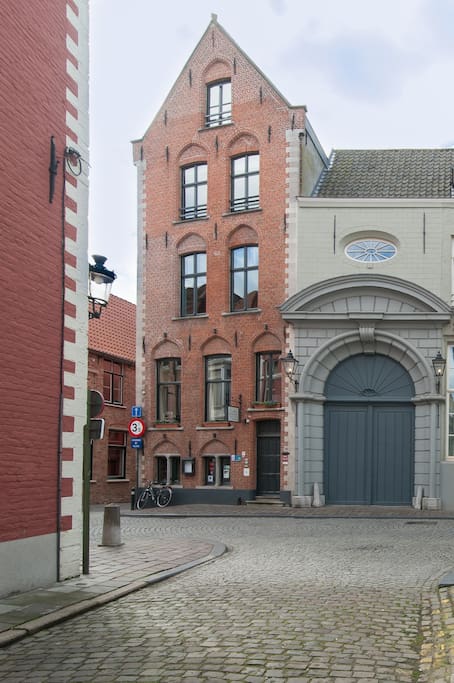 Front of the building
