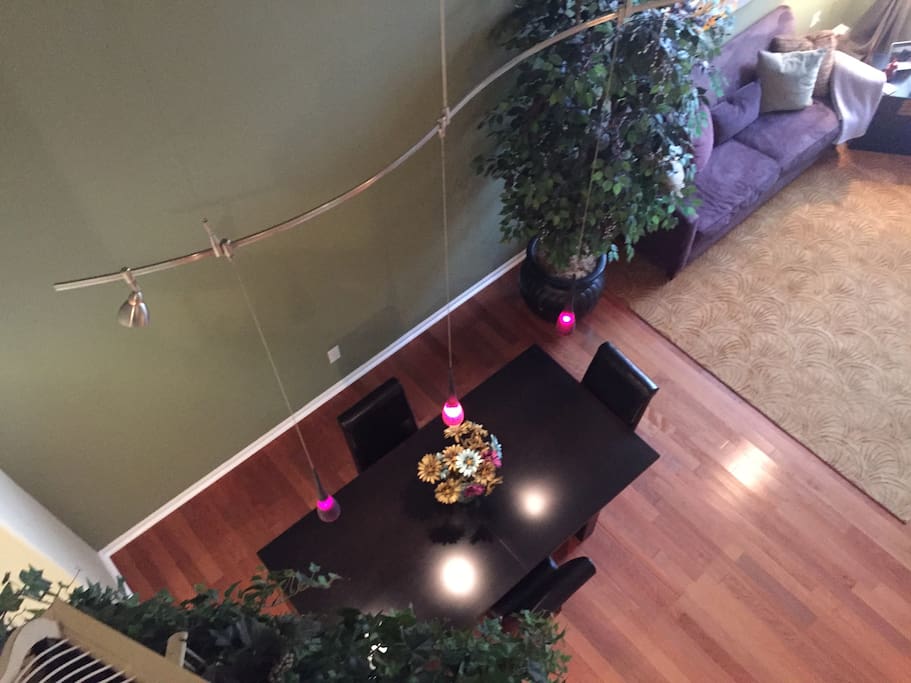 Dinning area from balcony