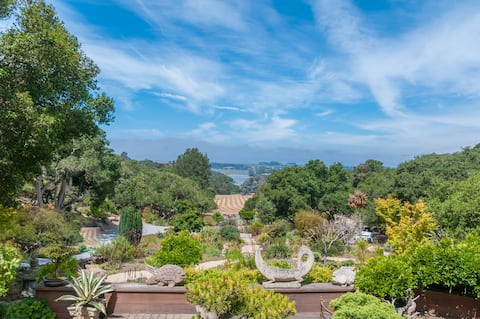 An oasis on a private retreat