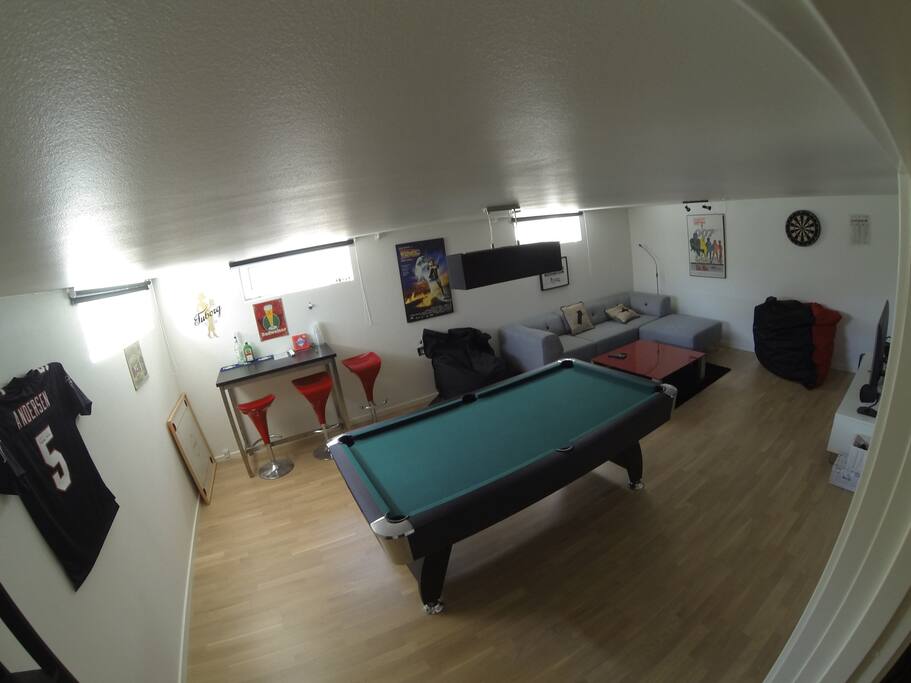 Multi Room with Pool, Dart, TV etc.