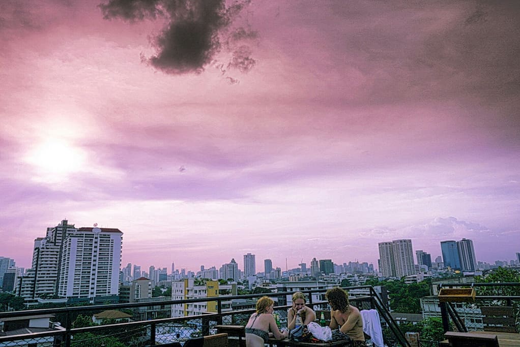Sunset View Rooftop terrace