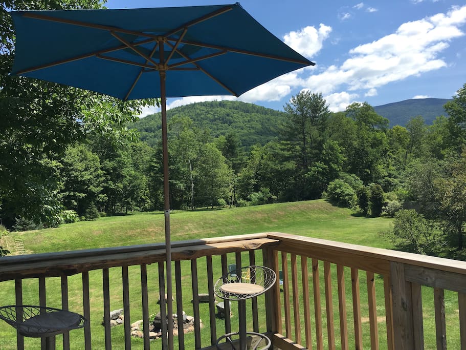 View from Back Deck