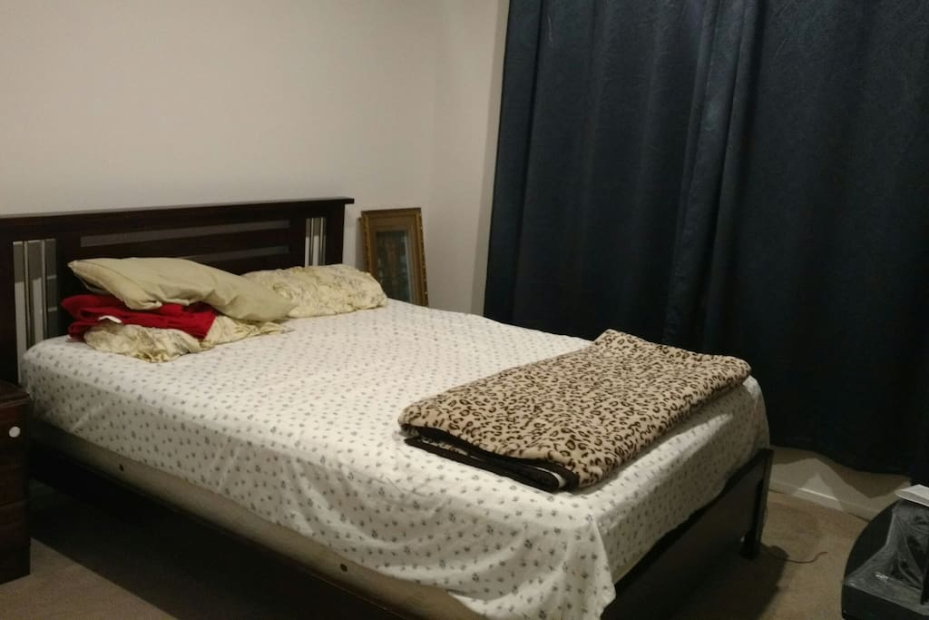 Bed room with double bed