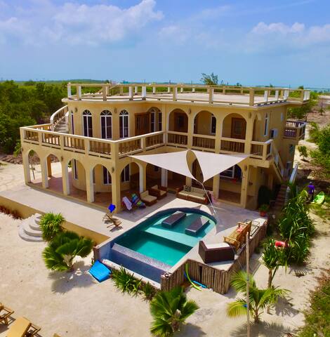 8BR Private Villa On the Caribbean Beach, Pool gallery image 5