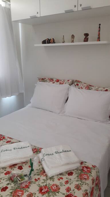Quarto à espera do hóspede