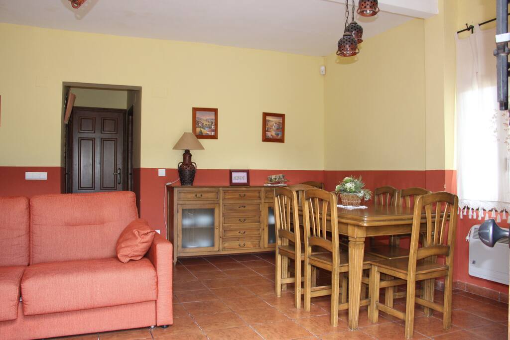 Panorámica comedor-salón