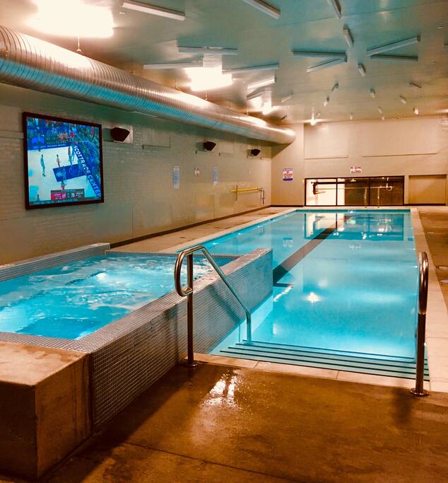 Indoor Salt Water Pool & Hot Tub