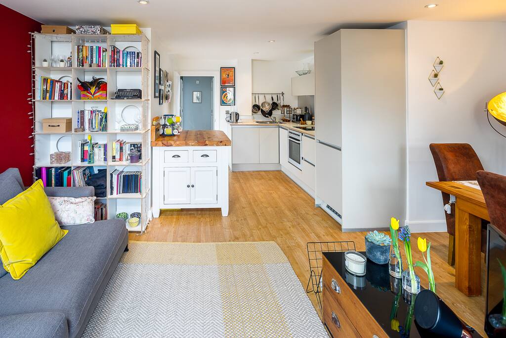 My bright and colourful apartment.