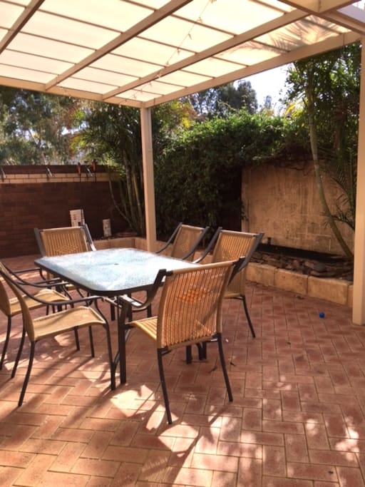 Undercover courtyard