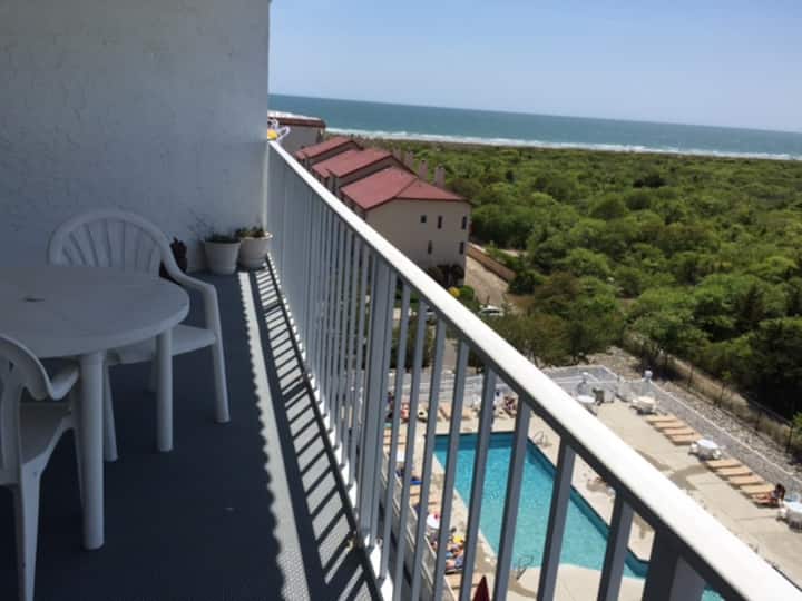 Wildwood Crest, NJ Oceanview Condo Condominiums for Rent in Wildwood