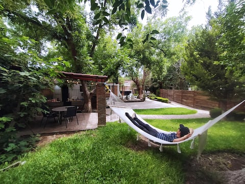 Finca campestre with beautiful garden