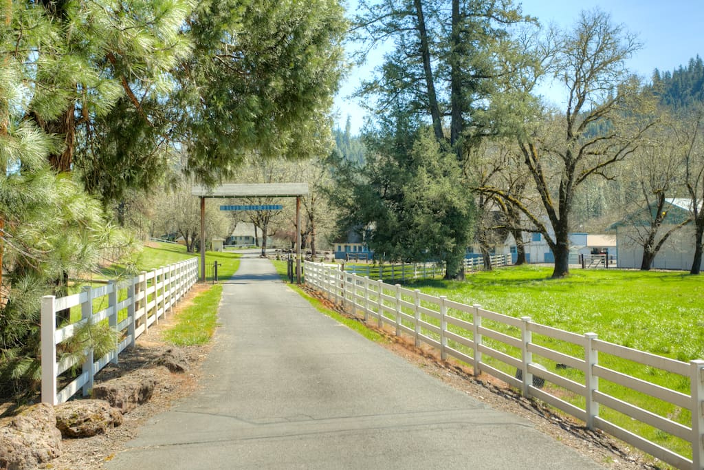 Gated entrance