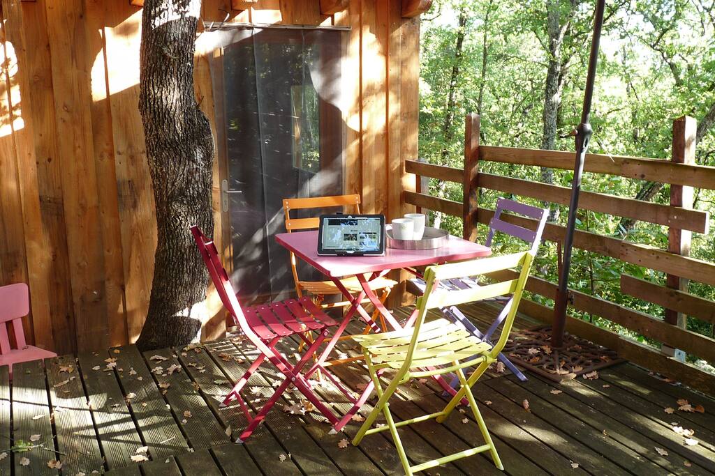 Terrasse ,Wifi testée