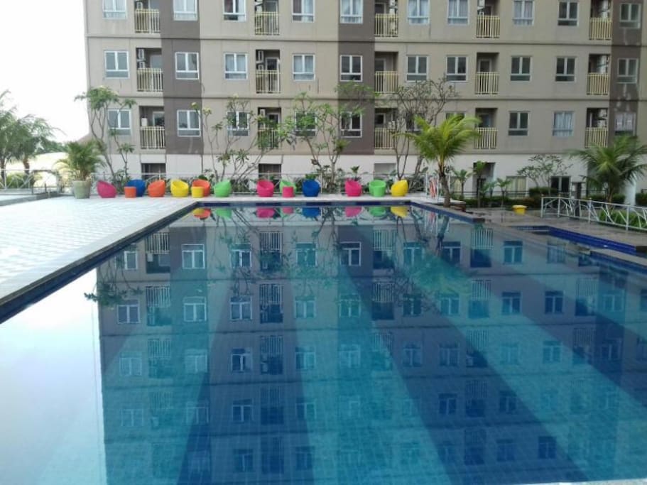 Pool view at Titanium Express HomTel