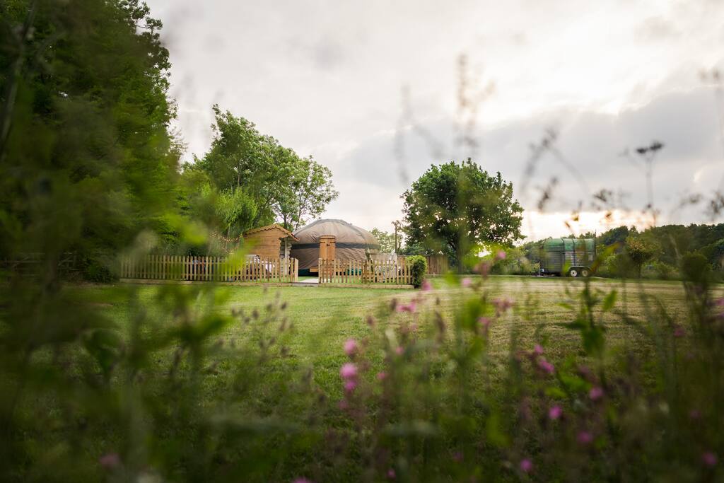 The Yurt at Hollands Farmhouse