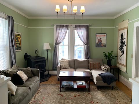 A music-lovers apartment in historic North Adams