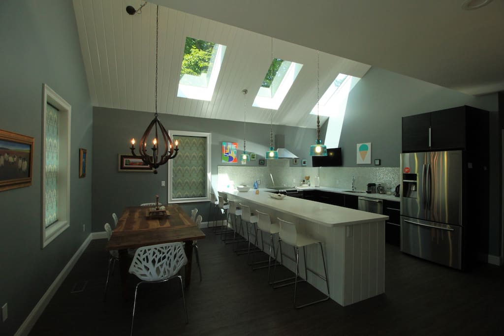 Kitchen and dining