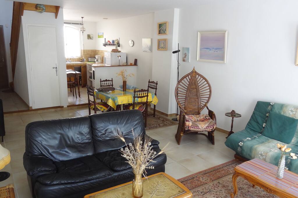 Salon-salle à manger