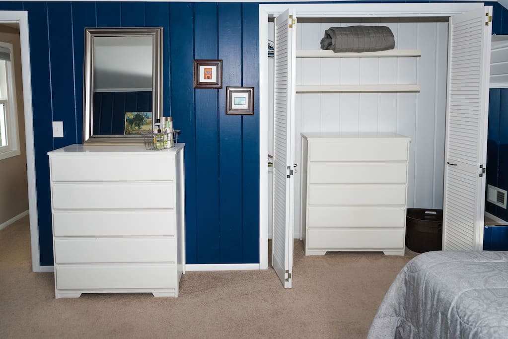 Bedroom Closet/Dresser (hanging area not visible)