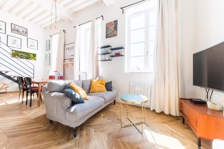 Loft Canut Design En Plein Coeur De Lyon Avec Vue. - Lyon