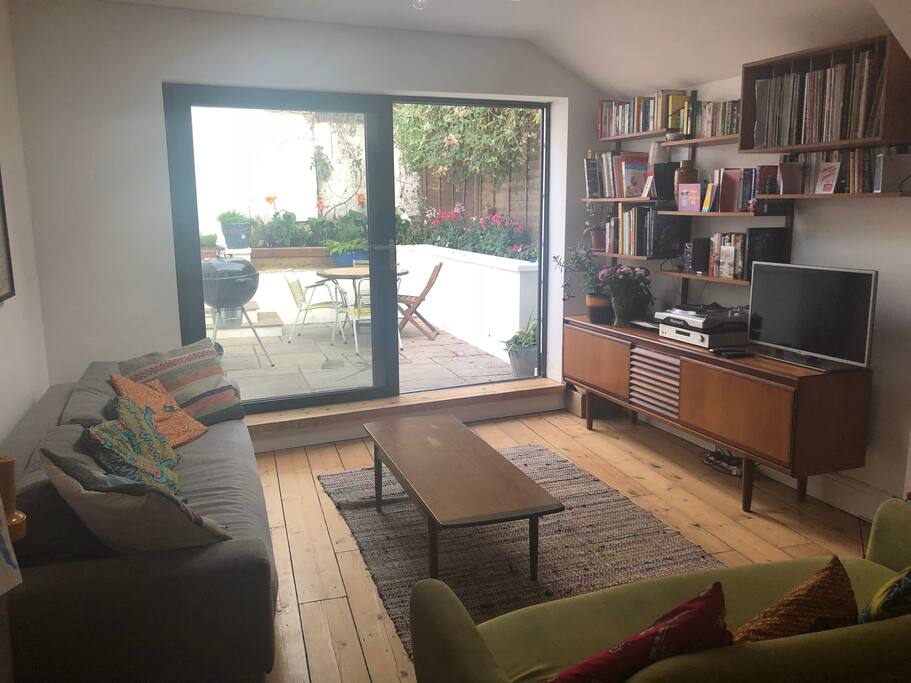 Open plan living room area