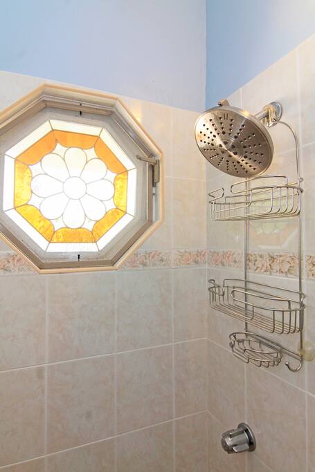 Master Suite Private Bath Shower St Thomas Villa Rental
