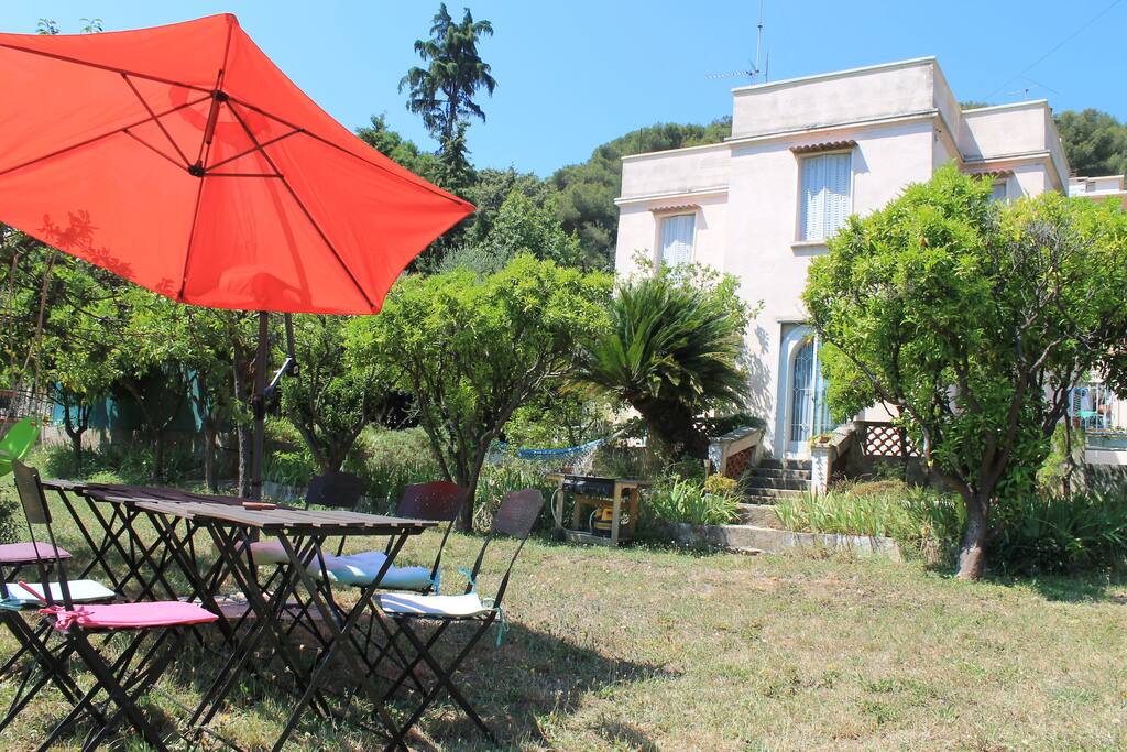 Vue sur le jardin