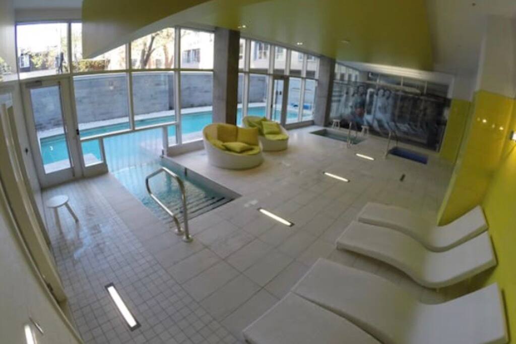 Heated pool and Spa Jaccuzzi