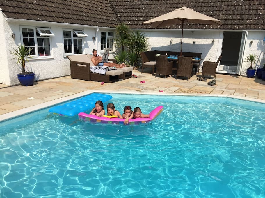 Fun in the pool!