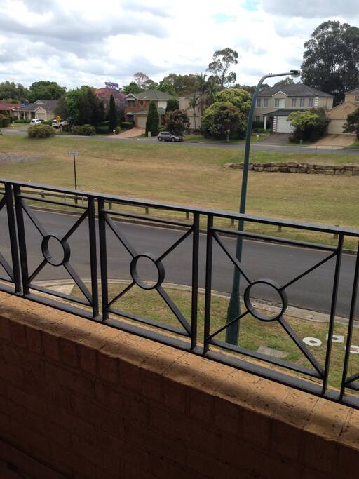 Bedroom view from veranda