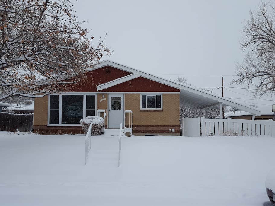 And a snowy wonderland during winter!