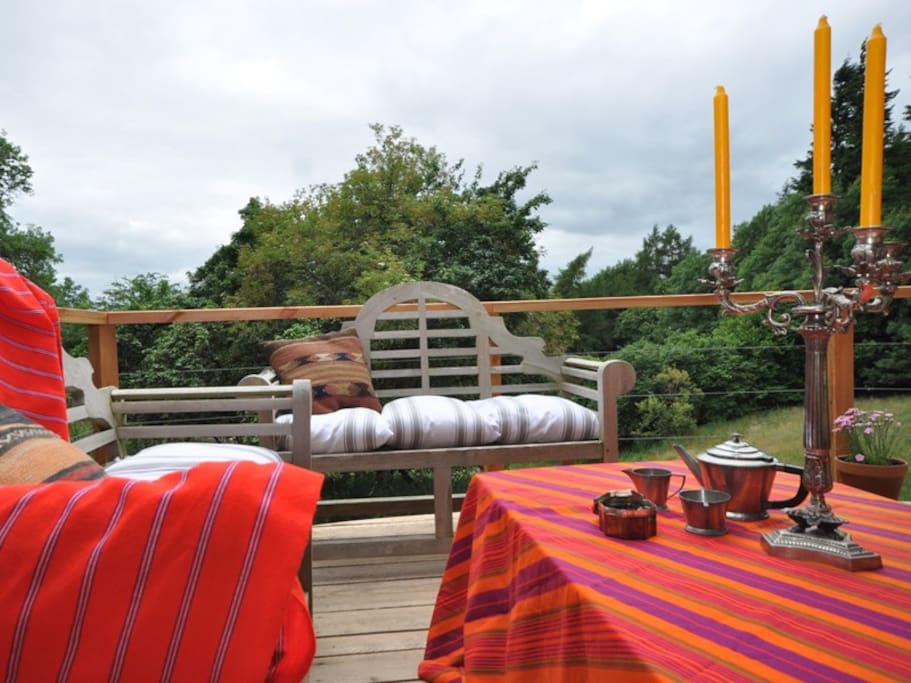 Cosy Porch/decking area