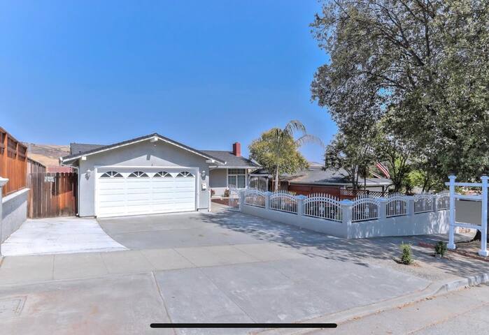 Hillside house with breathtaking view