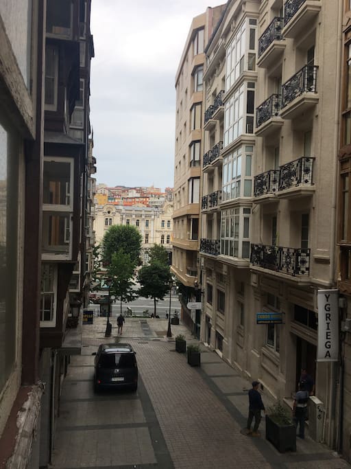 Vistas desde el balcón principal