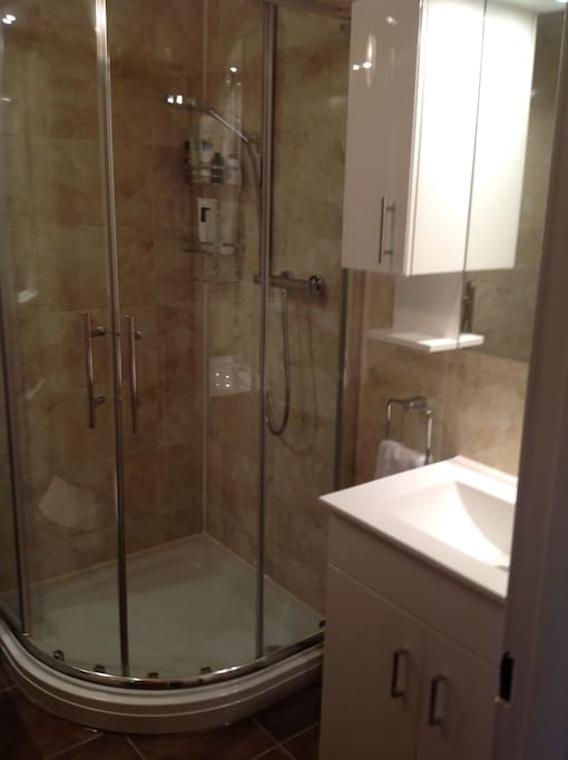 Showering facilities