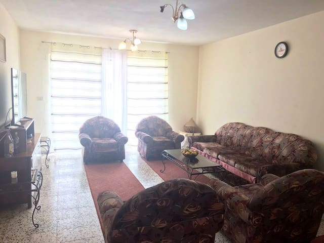 European type flat with spacious bedroom in Asmara
