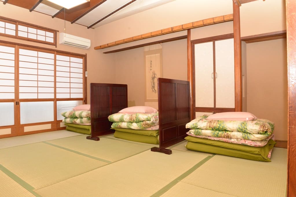 Japanese Style shared room with futon