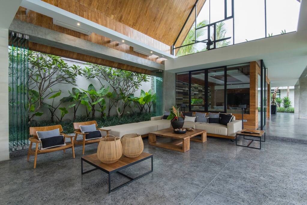 Double living area, great for entertaining and relaxation