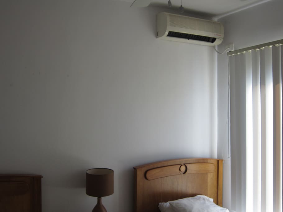 All units include air conditioning for comfort. Each 2 bedroom condo has one master bed and another room with 2 beds that can either be combined or replaced upon request.