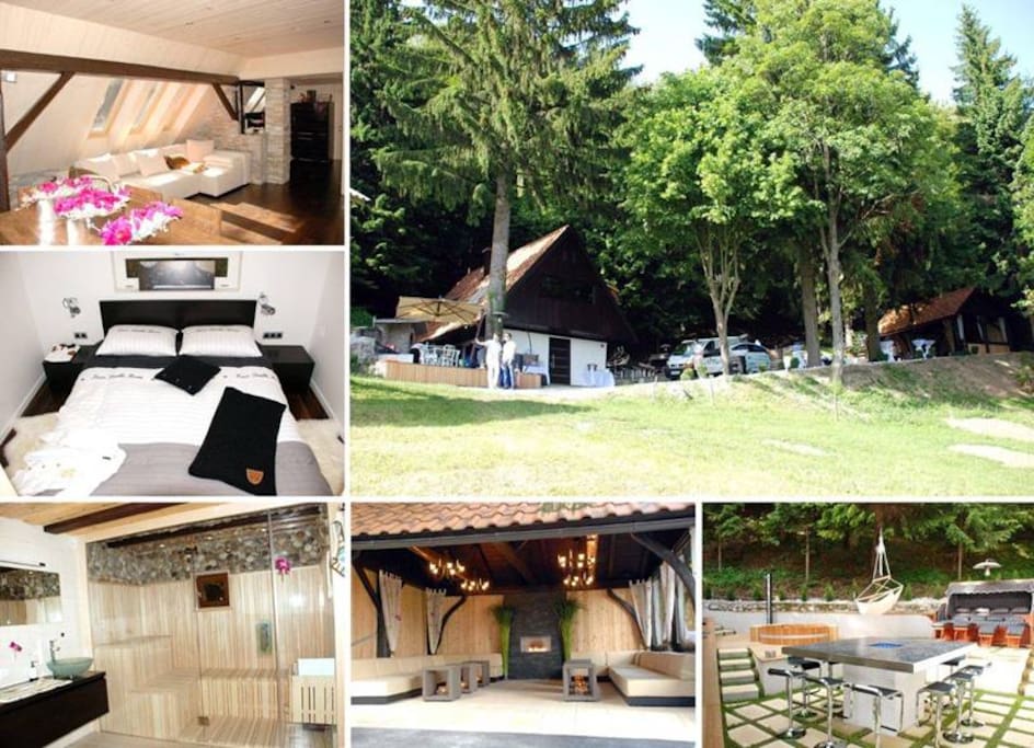 Luxury cottage without neighbours in sight on the edge of the woods with private driveway