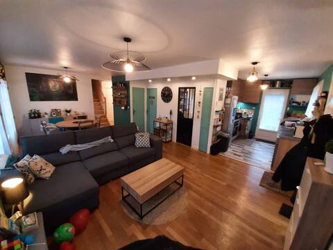 House 8 pers near Le Mans circuit 24h