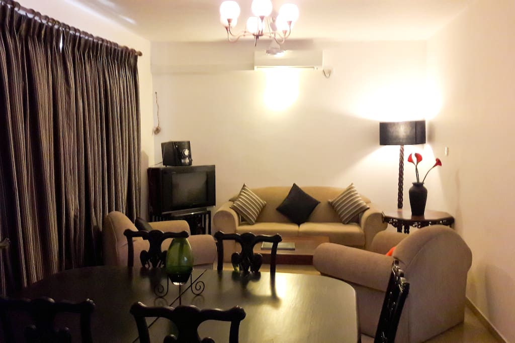 Fully Air-conditioned Living/Dining Area
